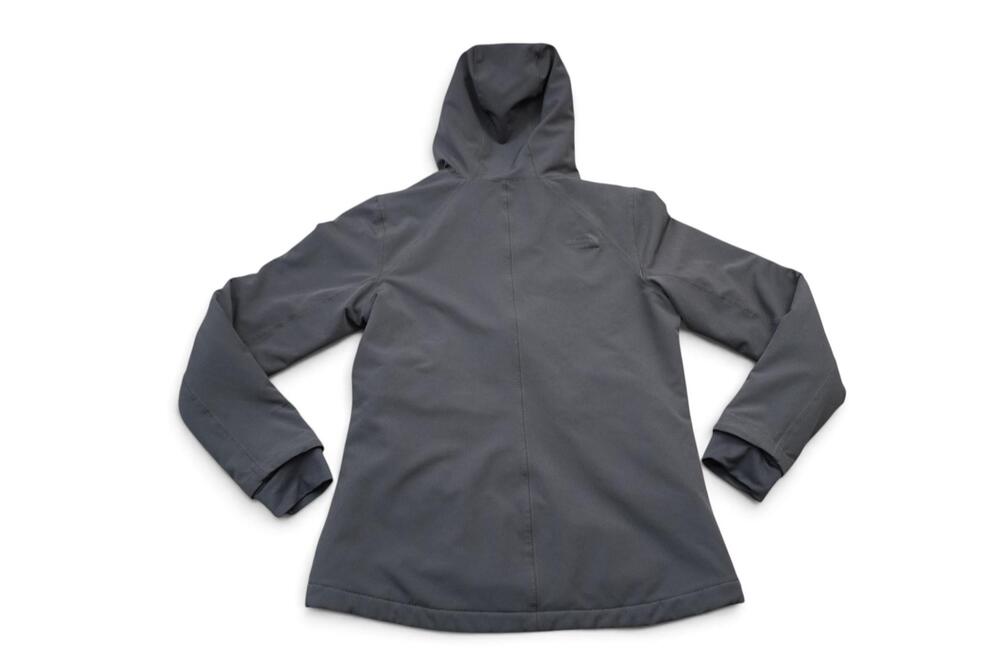 The North Face Jacket Womens Small Gray Snowwall Softshell Hooded Fleece Lined - Picture 14 of 16
